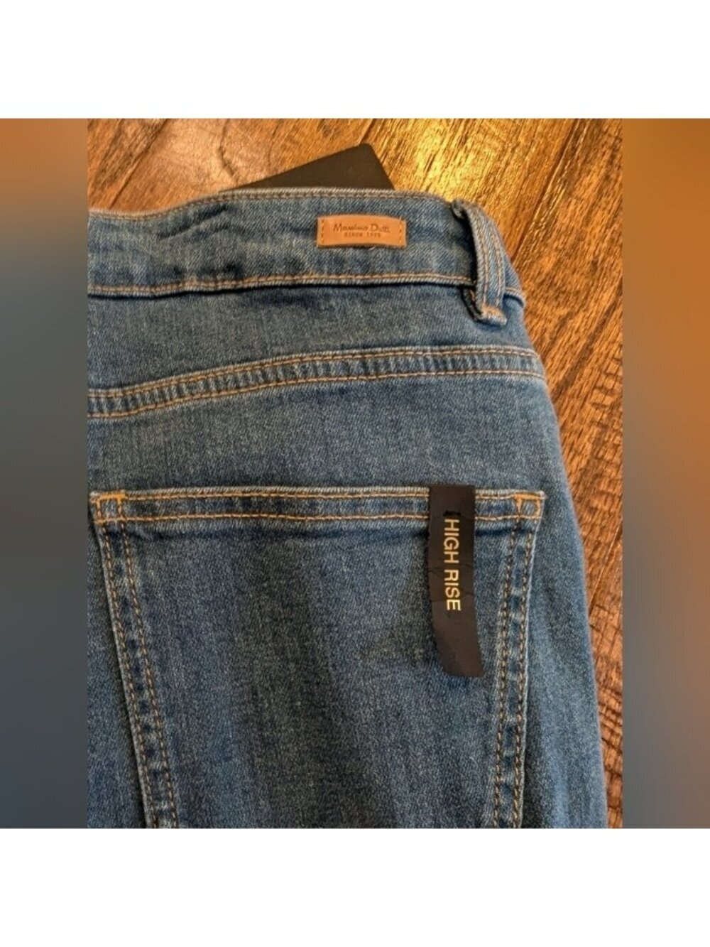 Massimo Dutti High Rise ankle flare Jeans US size 6, Eu 38 - Picture 6 of 15